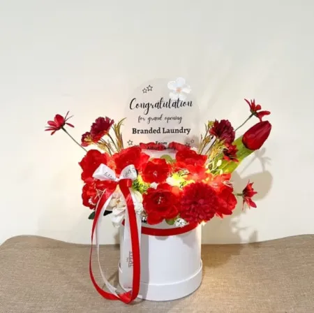 Bloom Box Akrilik Ucapan Grand Opening Asmat