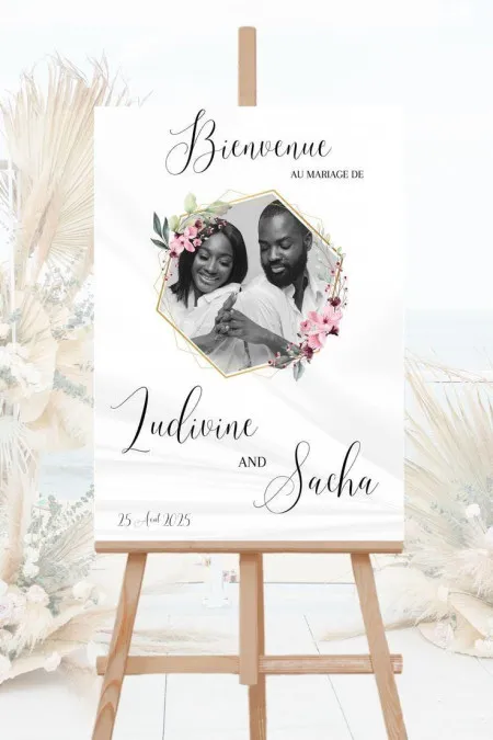 Papan Akrilik Papan Pernikahan Asmat